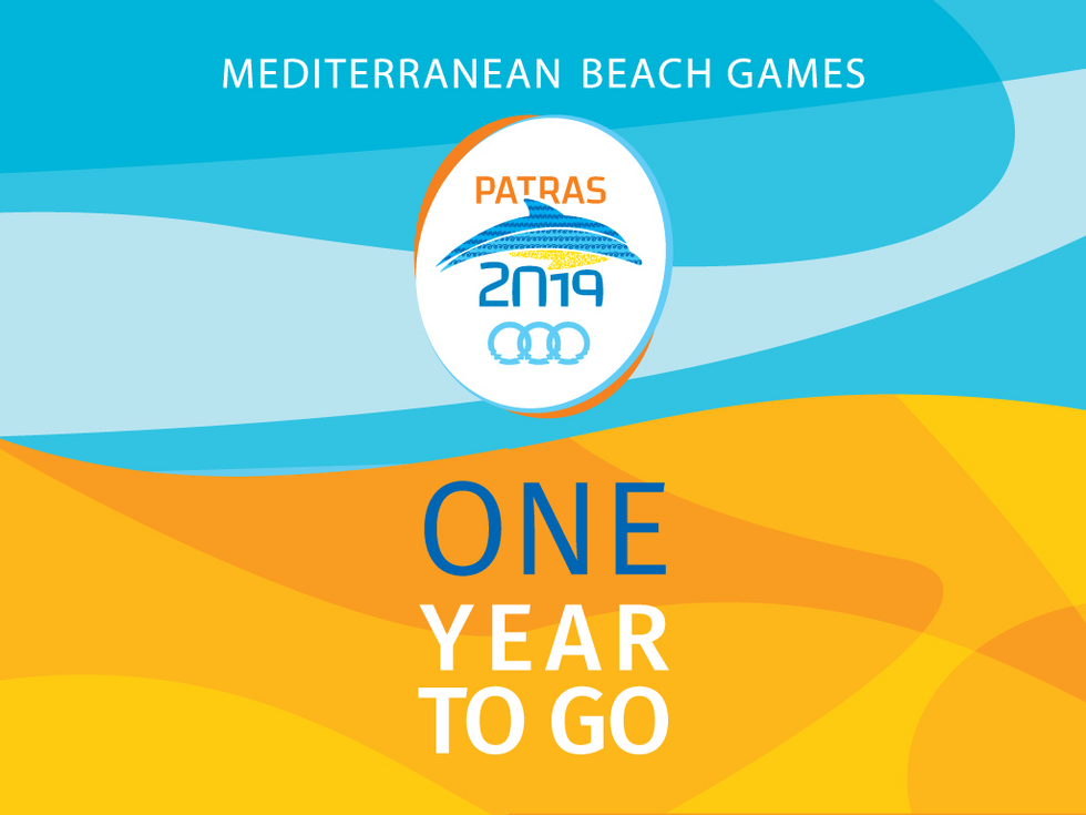 Mediterranean Beach Games Patras 2019 | Σχεδιασμός | Επικοινωνία | Χορηγίες | Προβολή | Οπτική Ταυτότητα | Υλοποίηση
